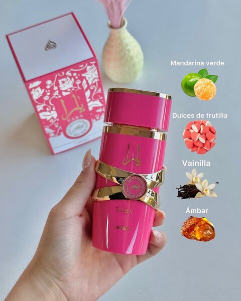 Parfum floral gourmand Yara