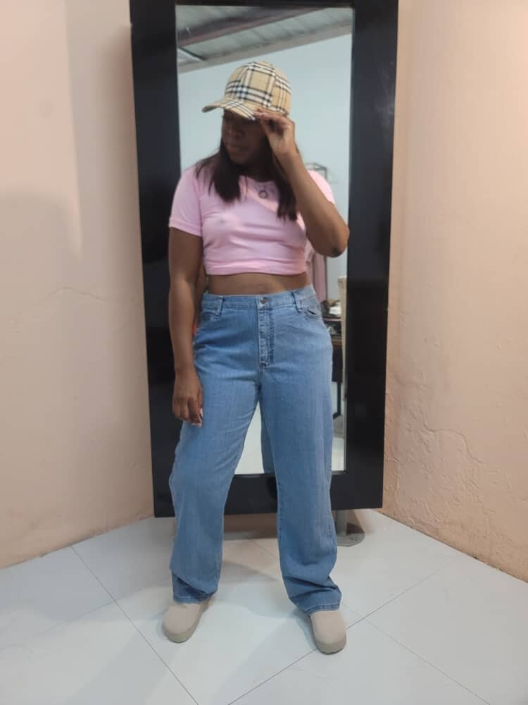Thrift jeans