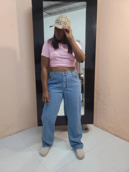 Thrift jeans