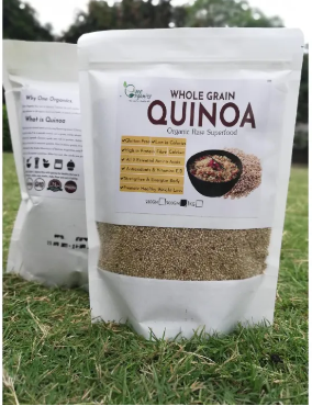Organic Quinoa 500Gm - Ready To Cook Quinoa قنواہ Reduce Weight چھلکا اُترا دُھلا ہوا قنوا
