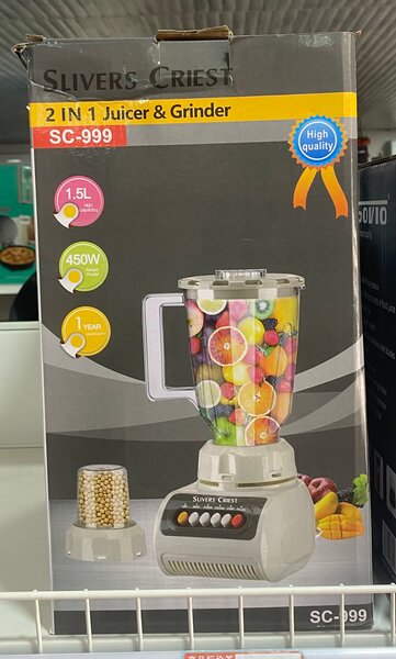 Blender 2 en 1 Sliver Crist