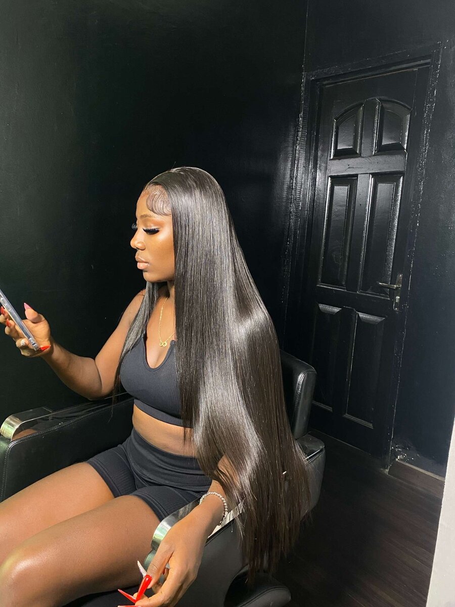 Raw luxury single donor bone straight