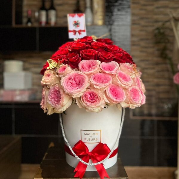 Bouquet de roses élégantes