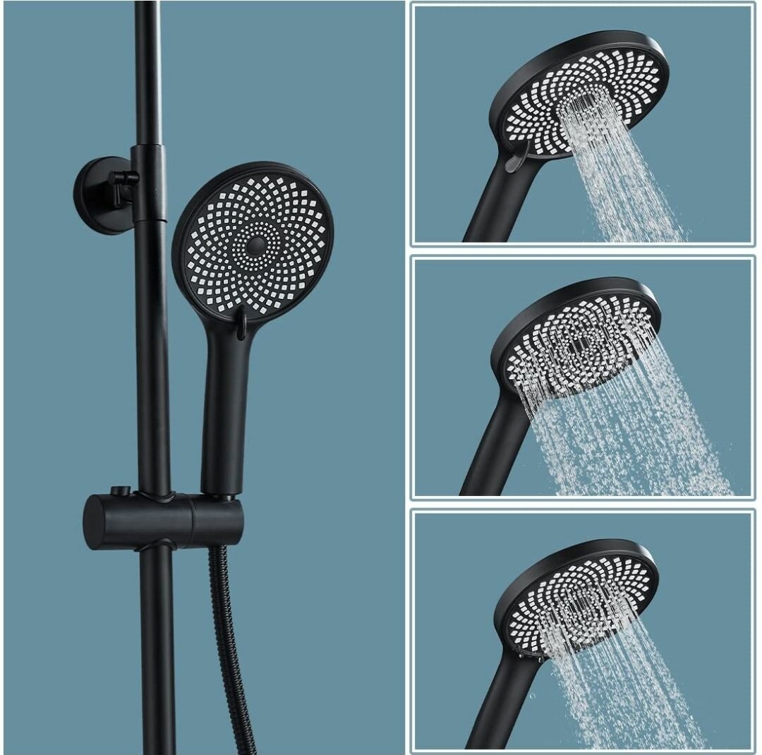 Adjustable Rainfall Shower System
