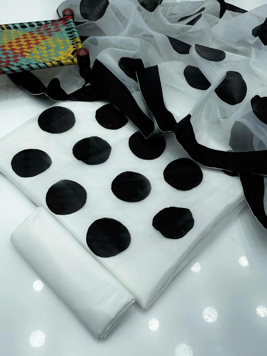 New Eid collection organza unstitch dc free