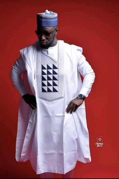 Boubou 3 pièces  élégant