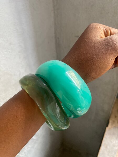 Bracelets en Résine Colorés