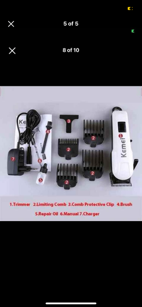 Rechargeable hair clippers