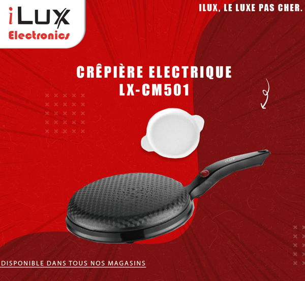 crêpières électriques chez iLux
