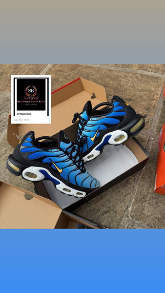 Baskets Air Max Tuned Bleues