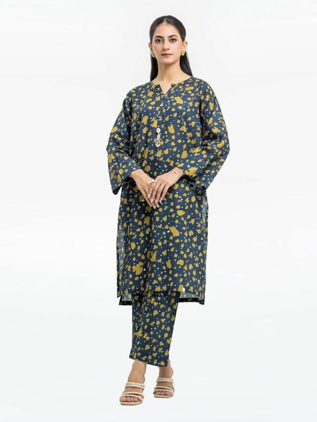 Pret 2Pc Printed Khaddar Co-Ord Set