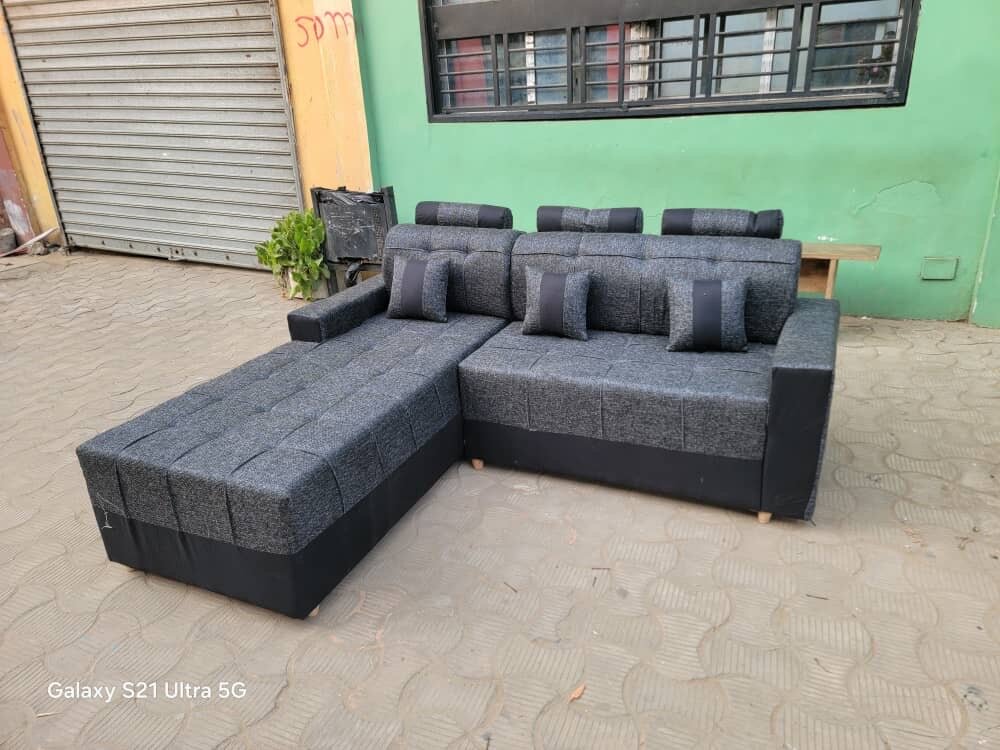 Canapé d'Angle Modulable Gris