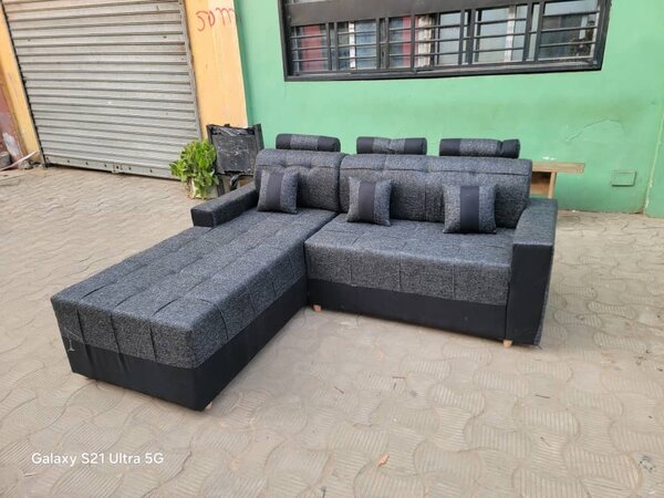 Canapé d'Angle Modulable Gris