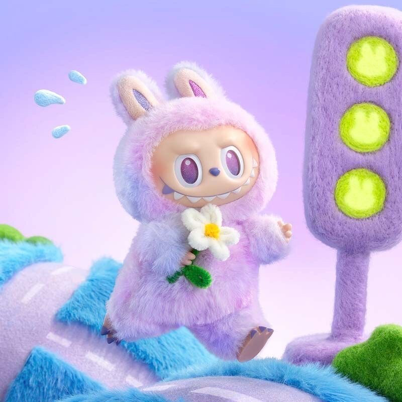 可爱毛绒怪兽公仔挂件