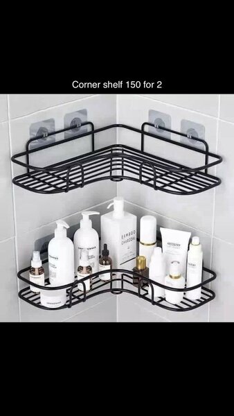Bathroom shelves