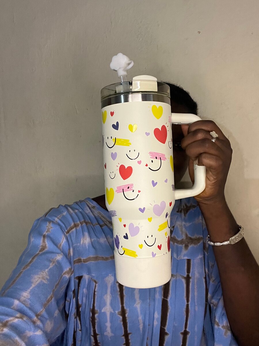 Mug isotherme cœur 2L