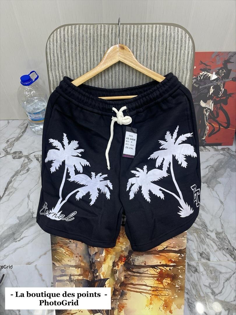 Shorts décontractés palmier