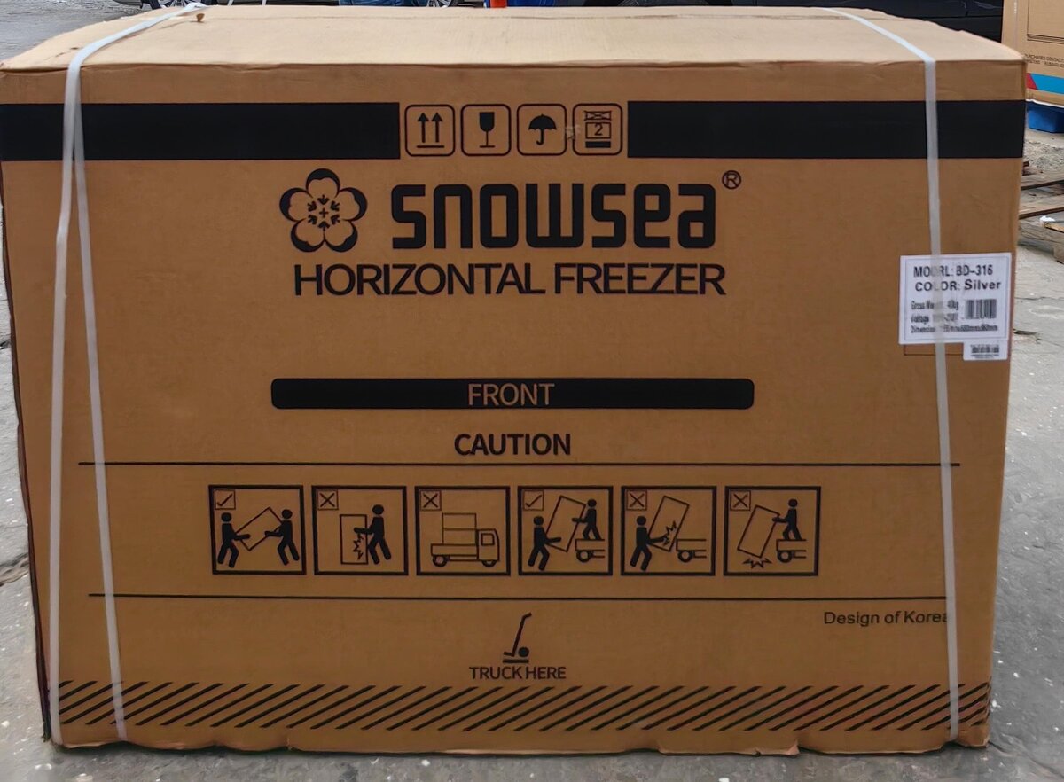 Snowsea chest freezer Model no 316 SN 270 Liters