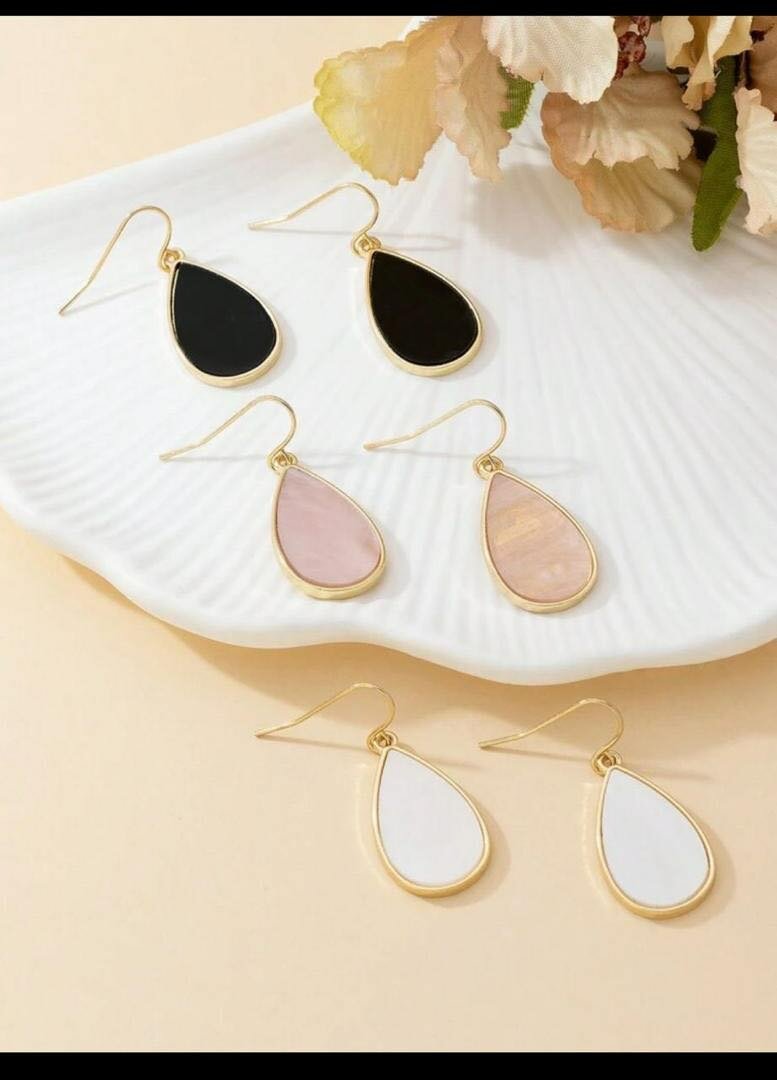 Water drop earrings