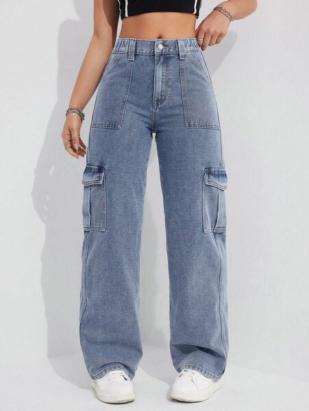Ladies baggy jeans