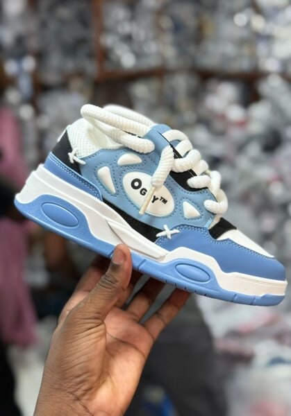 Baskets Mode Enfant Bleu