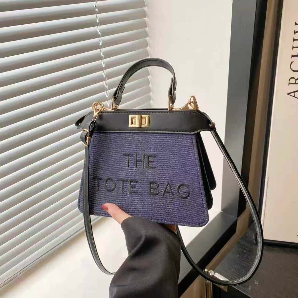 Sac à main chic en toile