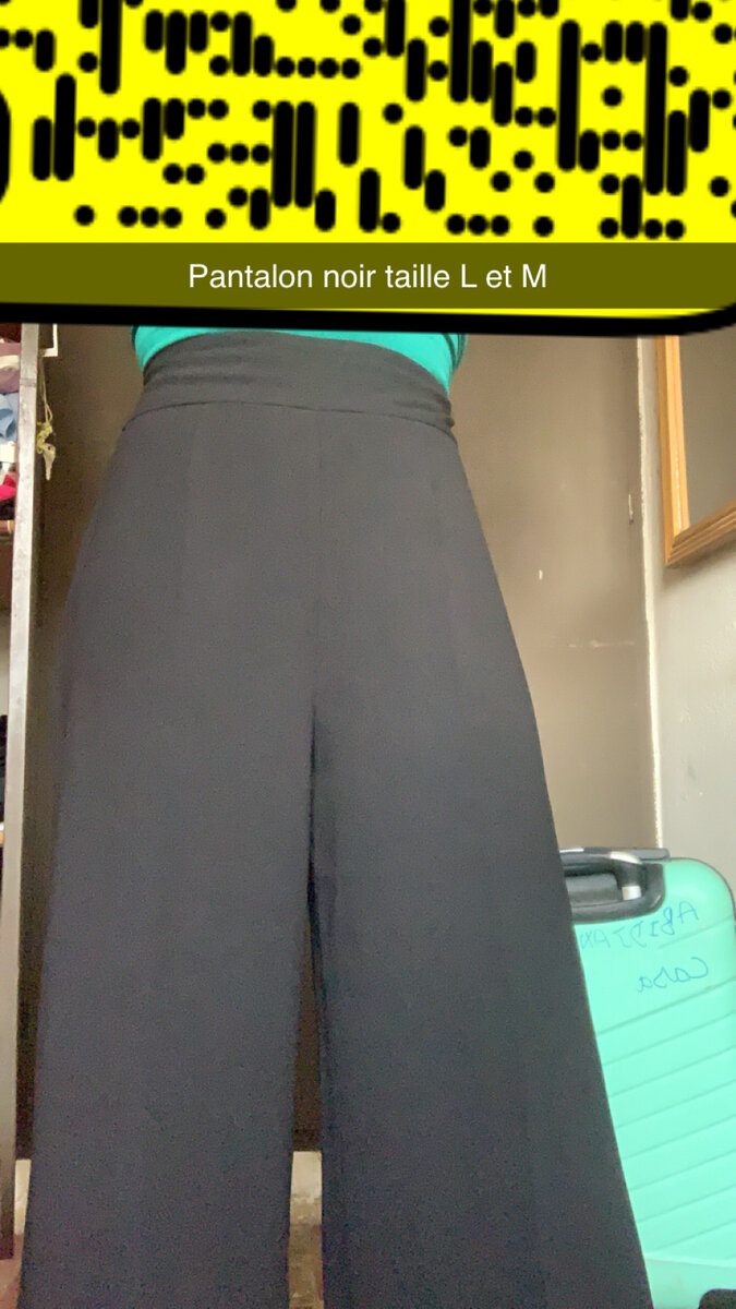 Black Wide Leg Pants