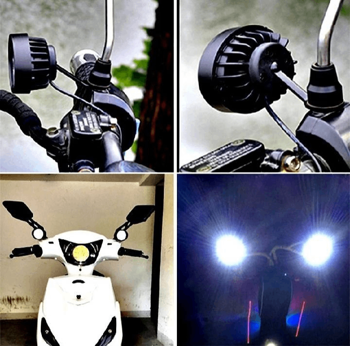 2 pcs Bike Handle light
