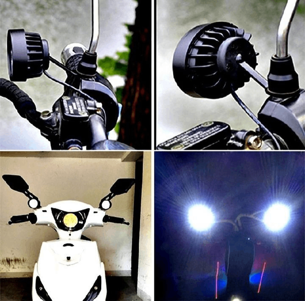 2 pcs Bike Handle light