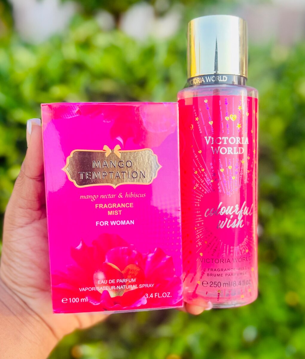 Perfume and body mist combo