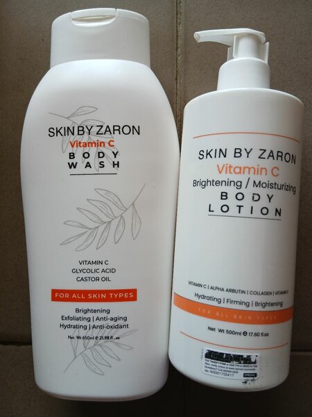 Vitamin C Body Wash & Lotion