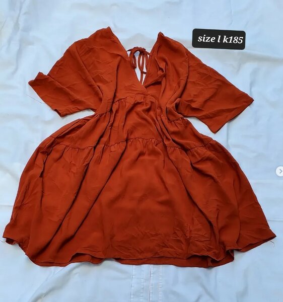 Stylish women's dress red