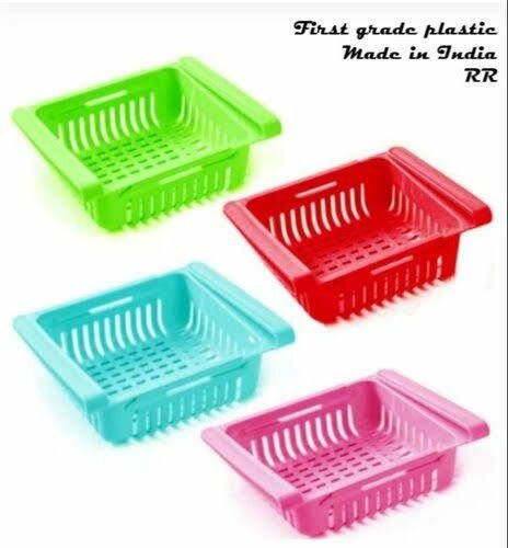 Adjustable Fridge Storage Basket,