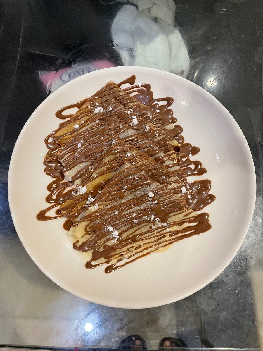 Crêpes nutella