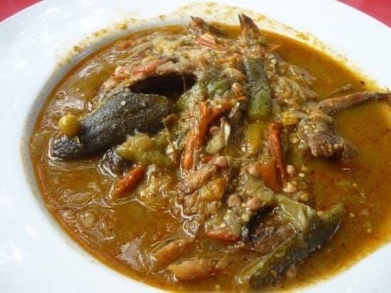 Foutou sauce gbouagbauossou