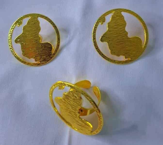 Boucles d'oreilles et Bague