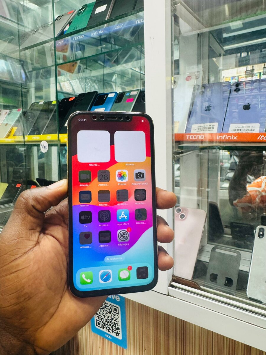 12 pro 128Go  Message écran