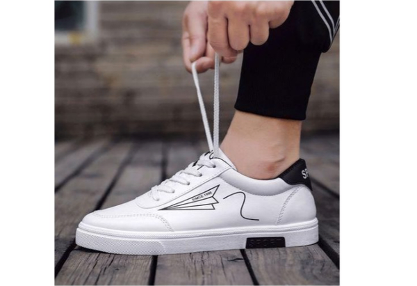 Baskets blanches tendance