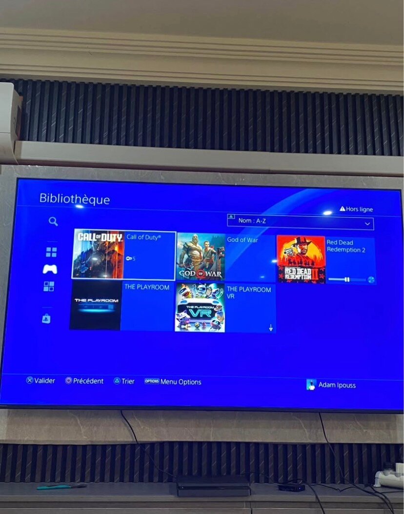 Console PS4 avec jeux