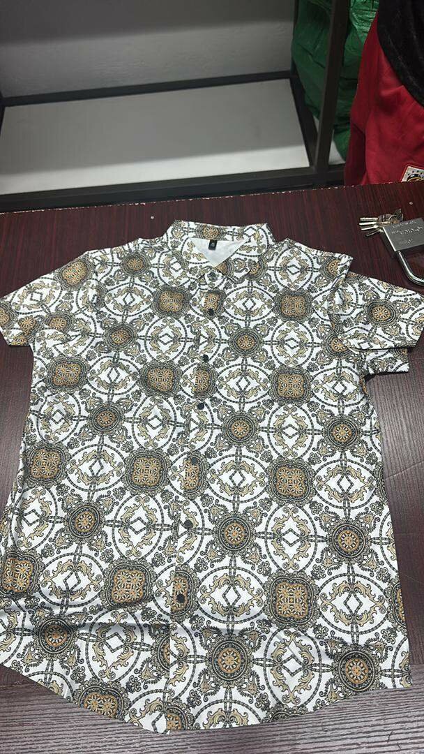 Chemise à Motifs Homme