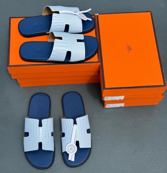 Sandales élégantes en cuir pour homme