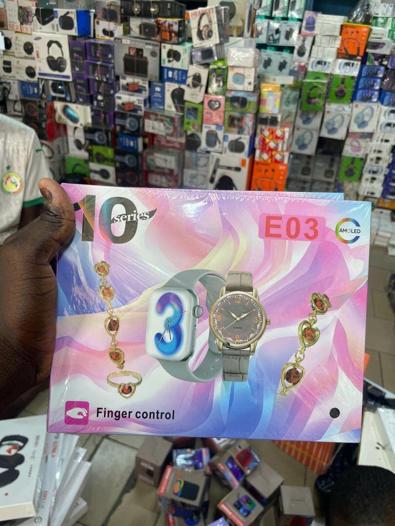 Montre intelligente brillante