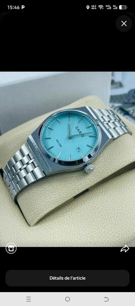 Montre homme acier inoxydable