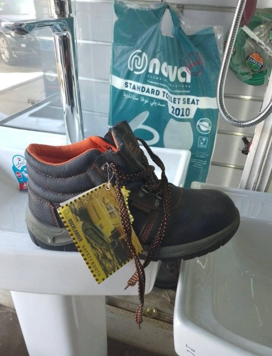 Work boots new in box