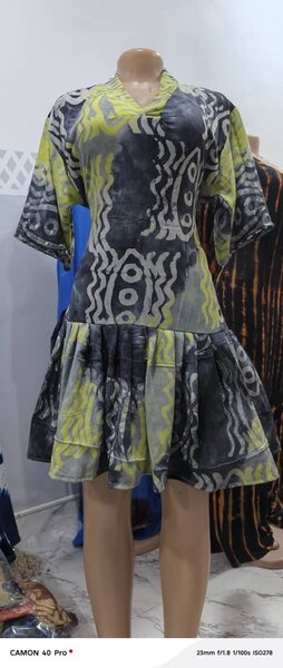 Robe bohème chic imprimée