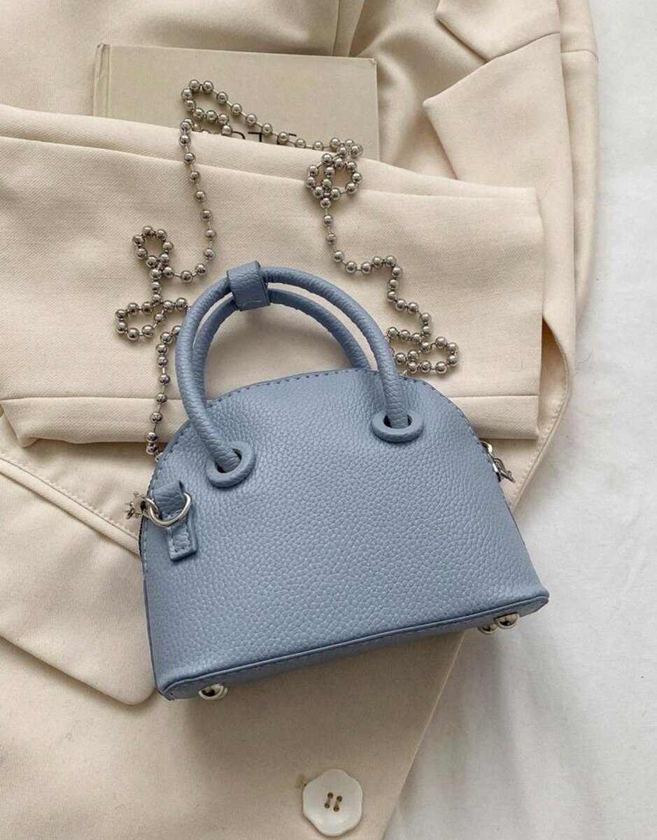 Blue mini bags for kids.