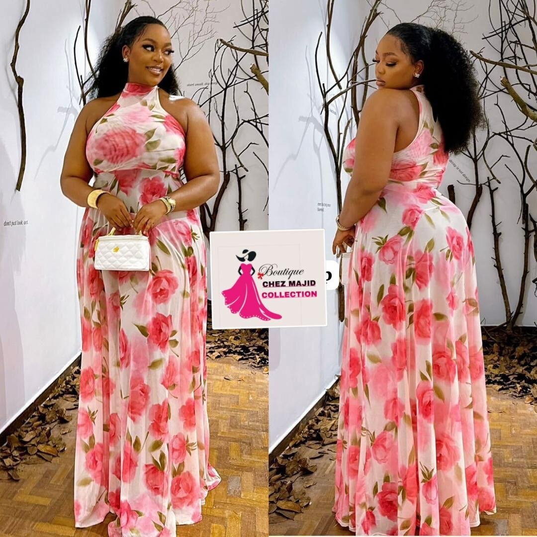 Robe d'été imprimée femme