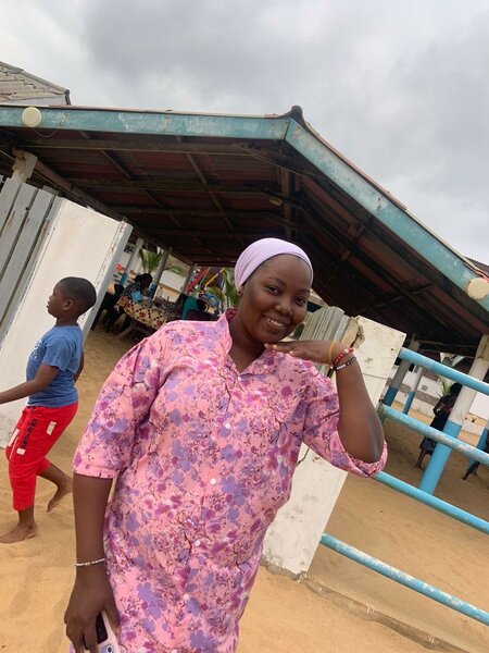 Tunique fleurie en coton