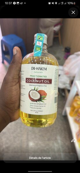 Huile de Coco Fractionnée