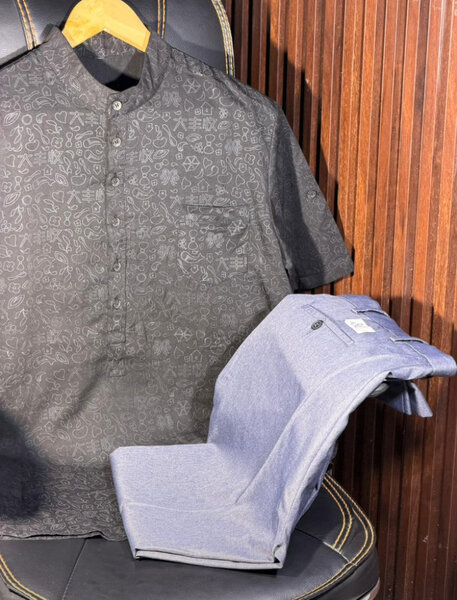 Chemise graphique élégante